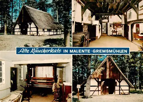 AK / Ansichtskarte  Malente-Gremsmuehlen Alte Raeucherkate Teilansichten