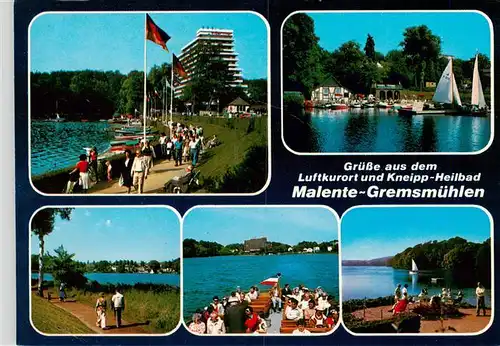 AK / Ansichtskarte  Malente-Gremsmuehlen Partien am Dieksee Promenade