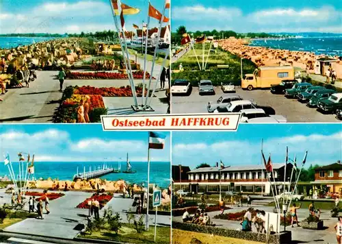 AK / Ansichtskarte  Haffkrug_Scharbeutz_Ostseebad Strandpartien Promenade