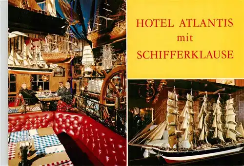 AK / Ansichtskarte 73940398 Timmendorfer_Strand_Timmendorferstrand_Timmendorf Hotel Atlantis und Schifferklause