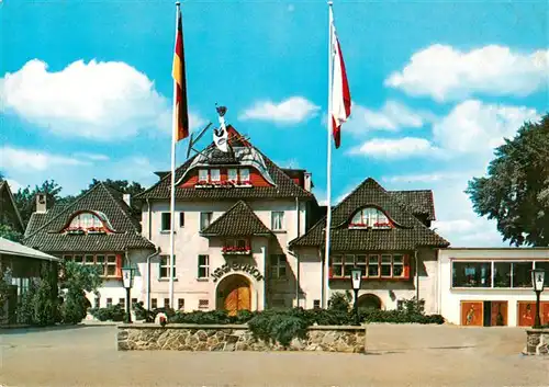 AK / Ansichtskarte  Niendorf__Ostseebad_Timmendorferstrand Immenhof Cafe Keese Ball Paradox