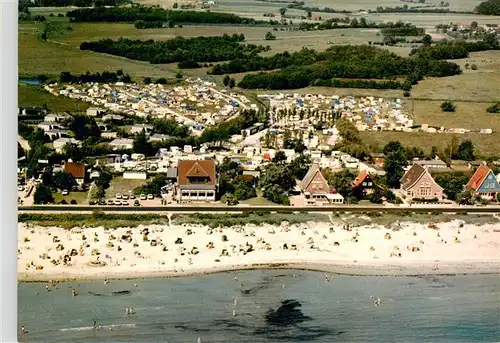 AK / Ansichtskarte  Haffkrug_Scharbeutz_Ostseebad Fliegeraufnahme Hotel Restaurant Haus am Meer