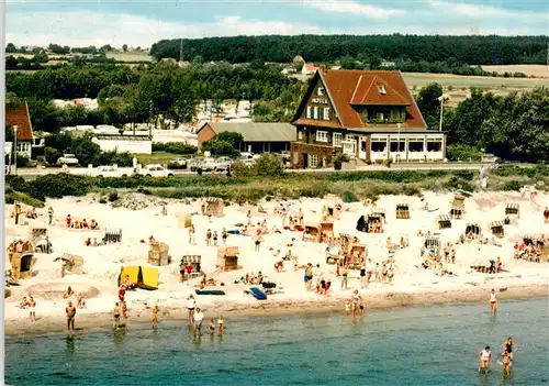 AK / Ansichtskarte  Haffkrug_Scharbeutz_Ostseebad Fliegeraufnahme Hotel Haus am Meer