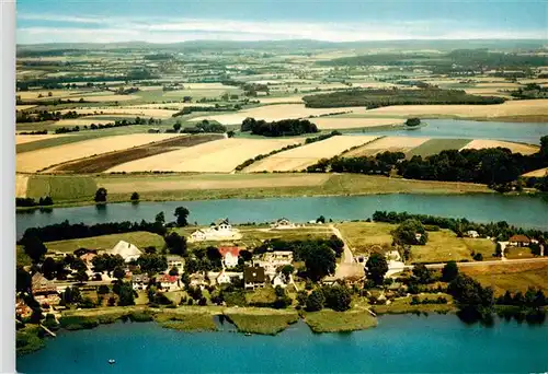 AK / Ansichtskarte  Poenitz_See_Scharbeutz_Schleswig-Holstein Fliegeraufnahme