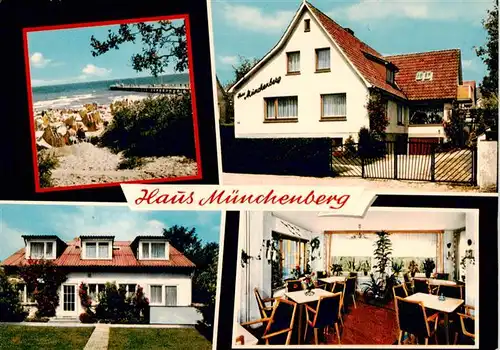 AK / Ansichtskarte 73940527 Timmendorfer_Strand_Timmendorferstrand_Timmendorf Gaestehaus Pension Haus Muenchenberg