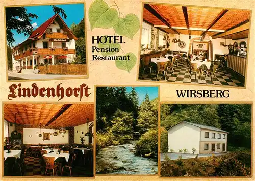 AK / Ansichtskarte 73940575 Wirsberg Hotel Pension Restaurant Lindenhorst