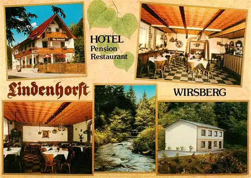 AK / Ansichtskarte  Wirsberg Hotel Pension Restaurant Lindenhorst