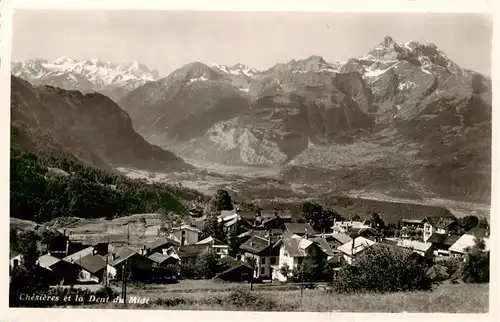 AK / Ansichtskarte  Chesieres_VD et la Dent du Midi