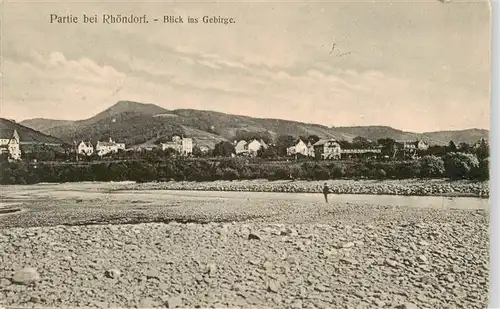 AK / Ansichtskarte  Rhoendorf Panorama mit Gebirge