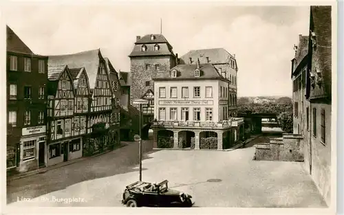 AK / Ansichtskarte  Linz_Rhein Burgplatz