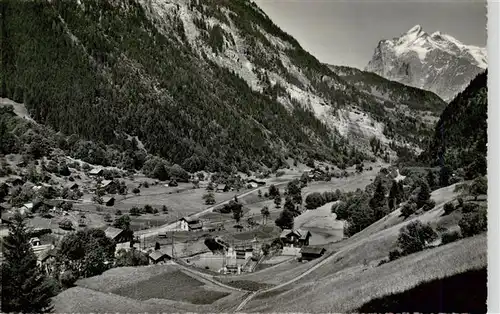 AK / Ansichtskarte  Burglauenen_Grindelwald_BE mit Wetterhorn