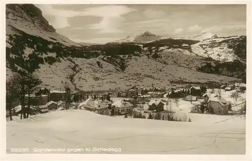 AK / Ansichtskarte  Grindelwald_BE mit Kl Scheidegg