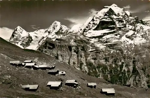 AK / Ansichtskarte  Muerren_BE Schiltalp Eiger Moench Jungfrau