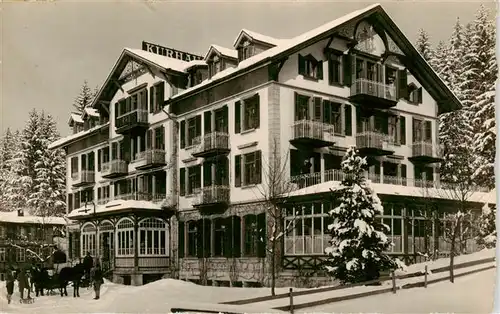 AK / Ansichtskarte  Kandersteg_BE Hotel Kurhaus