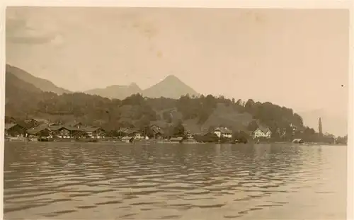 AK / Ansichtskarte  Daerligen_Thunersee_BE Panorama