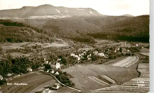 AK / Ansichtskarte  Eckwaelden_Boll_BW Fliegeraufnahme