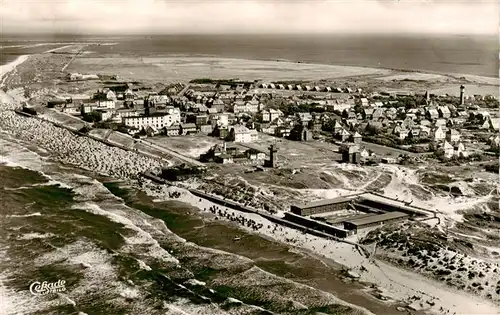 AK / Ansichtskarte  Wangerooge_Wangeroog_Nordseebad Fliegeraufnahme