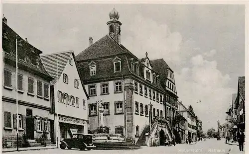 AK / Ansichtskarte  Neckarsulm Rathaus