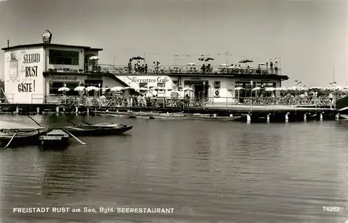 AK / Ansichtskarte  Rust_Neusiedlersee_Burgenland_AT Seerestaurant