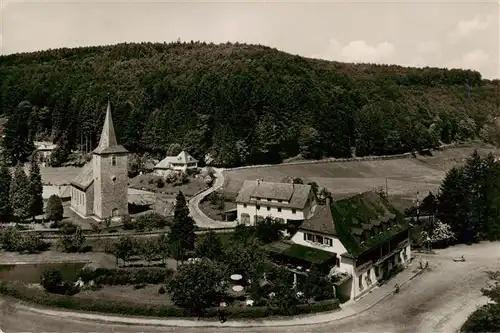 AK / Ansichtskarte  Marxzell_BW Marxzeller Muehle Fliegeraufnahme