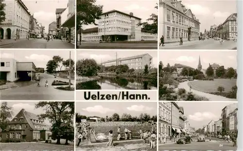 AK / Ansichtskarte  Uelzen_Lueneburger_Heide_Hannover Orts und Teilansichten Schwimmbad