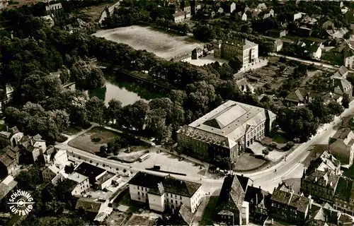 AK / Ansichtskarte  Holzminden_Weser_Niedersachsen Fliegeraufnahme