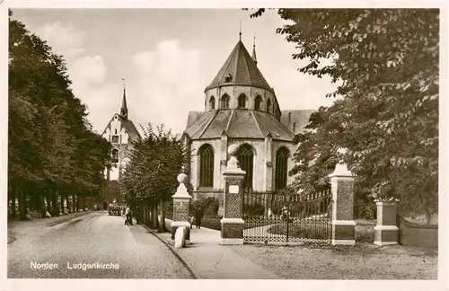 AK / Ansichtskarte  Norden__Norddeich_Nordseebad Ludgerikirche