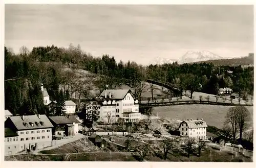 AK / Ansichtskarte  Bad_Adelholzen_Oberbayern Krankenhaus mit Zwiesel und Staufen