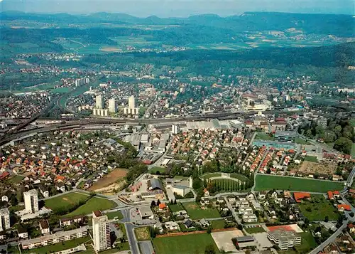 AK / Ansichtskarte  Windisch_AG und Brugg Fliegeraufnahme