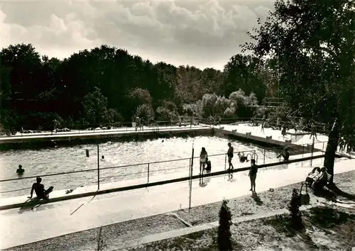 AK / Ansichtskarte  Santovka_Slovakia Freibad