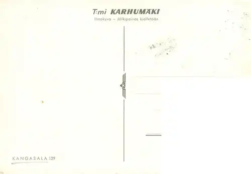 AK / Ansichtskarte  Kangasala_Suomi Fliegeraufnahme