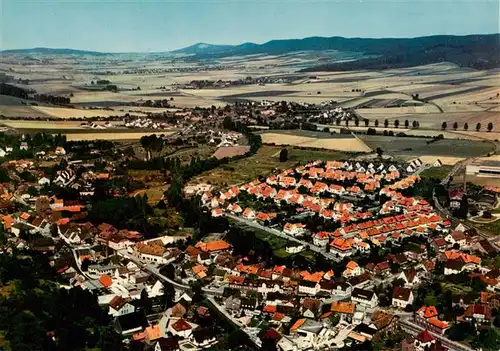 AK / Ansichtskarte  Eschershausen_Holzminden Fliegeraufnahme Wilhelm Raabe Stadt