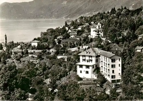 AK / Ansichtskarte  Ascona_Lago_Maggiore_TI Albergo Pension Tobler