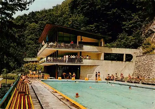 AK / Ansichtskarte  Trencianske_Teplice_SK Schwimmbad Gruener Frosch
