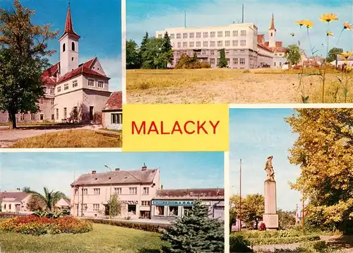 AK / Ansichtskarte 73941056 Malacky_Slovakia Kirchen Teilansichten Park