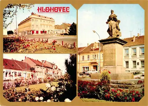 AK / Ansichtskarte  Hlohovec_Slovakia Mestsky narodny vybor Gottwldovo namestie Pomnik osloboditelom