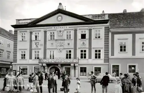 AK / Ansichtskarte  Wiener_Neustadt_Niederoesterreich_AT Rathaus