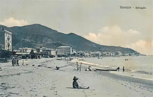 AK / Ansichtskarte  Varazze_Liguria_IT Spiaggia