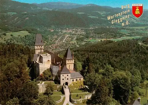 AK / Ansichtskarte  Gloggnitz_Niederoesterreich_AT Burg Wartenstein 