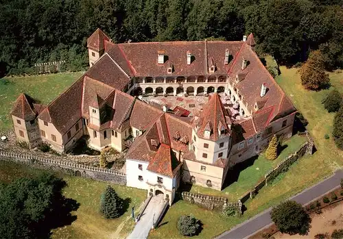 AK / Ansichtskarte 73941152 Feldbach_Steiermark_AT Schloss Kornberg Fliegeraufnahme