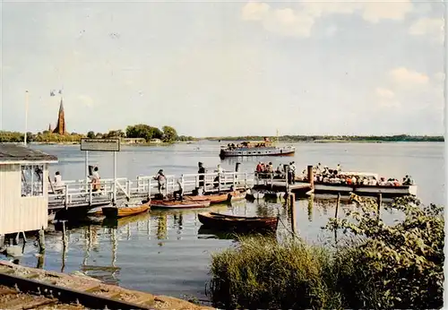 AK / Ansichtskarte  Schleswig_Holstein Schleihallenbruecke an der Schlei