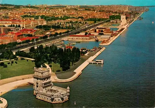 AK / Ansichtskarte  Lisboa_Lisbon_Lissabon_PT Torre de belem Jeronimos e Infante