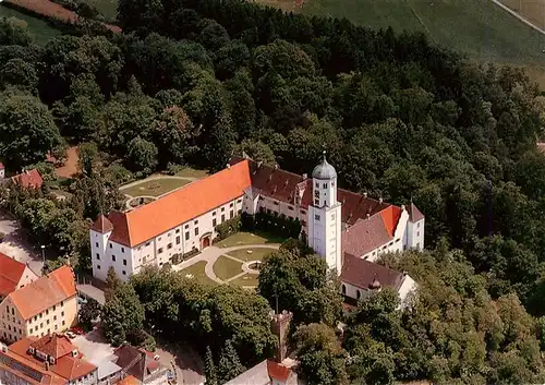 AK / Ansichtskarte  Kirchheim_Schwaben Fuggerschloss Fliegeraufnahme