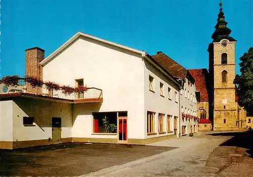 AK / Ansichtskarte  Ternberg_Oberoesterreich_AT Gasthof Pension Mandl Kirche