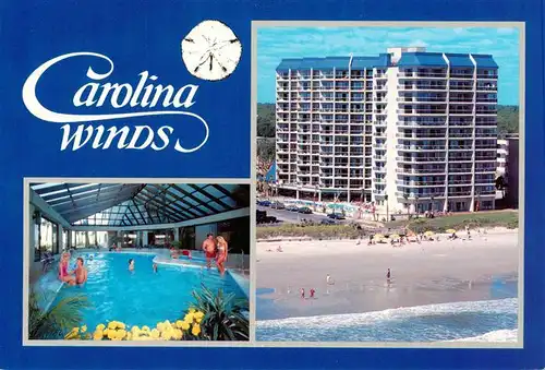 AK / Ansichtskarte 73941372 Myrtle_Beach_South_Carolina_USA Carolina Winds Hotel Hallenbad