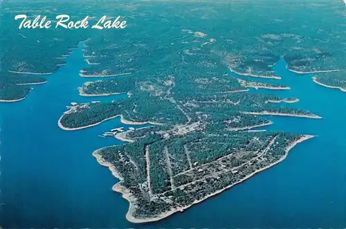 AK / Ansichtskarte 73941383 Table_Rock_Lake_Branson_Missouri_USA Fliegeraufnahme