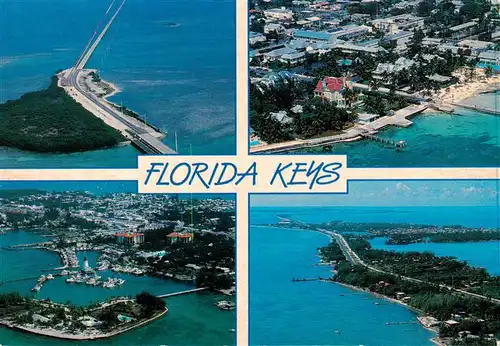 AK / Ansichtskarte 73941384 Florida_Keys_Florida_USA Aerial view