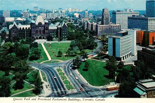 AK / Ansichtskarte  Toronto_Canada Queens Park and Provincial Parliament Buildings