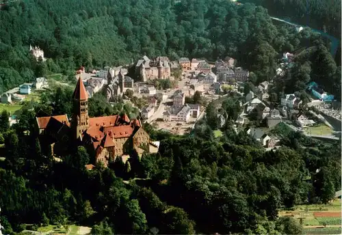 AK / Ansichtskarte  Clervaux_Luxembourg Vue aerienne