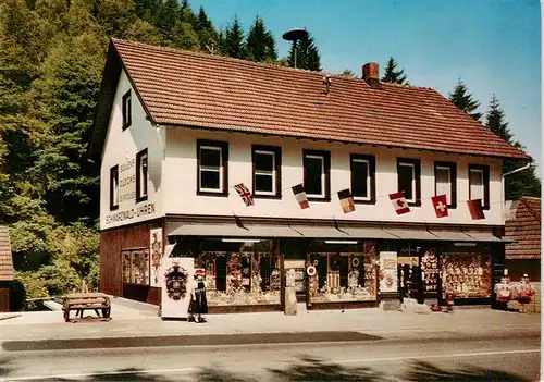 AK / Ansichtskarte  Gremmelsbach_Triberg Weisser Uhren Spezialgeschaeft fuer Kuckucks Uhren